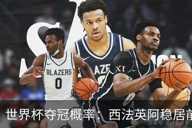 世界杯夺冠概率：西法英阿稳居前四 葡巴德第二集团